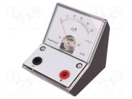 Ammeter; 0.1÷50uA; 90x106x103mm; 2%; Meter: analogue; 2kΩ PEAKTECH