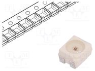 LED; SMD; 3528,PLCC4; amber; 6.1÷9.5lm; 1800÷4500mcd; 3.4x3x2.1mm ams OSRAM