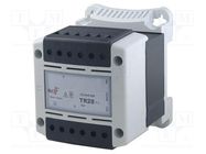 Transformer: mains; 500VA; 230VAC,400VAC,460VAC; 24V; 48V; IP20 DF ELECTRIC