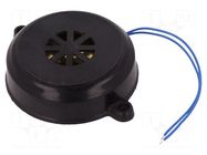 Sound transducer: piezo signaller; 3.5kHz; Sound level: 100dB MPM