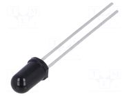 Phototransistor; THT; 200mW; 5mm; λp max: 870nm; 70V; 10°; 0.55mm2 ams OSRAM