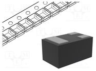 Transistor: N-MOSFET; unipolar; 20V; 0.96A; 0.5W; X1-DFN1006-3; ESD DIODES INCORPORATED