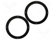 Spacer ring; MDF; 200mm; Audi; impregnated; 2pcs. BASSER