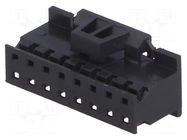 Connector: wire-board; plug; female; PIN: 16; Minitek; straight AMPHENOL COMMUNICATIONS SOLUTIONS