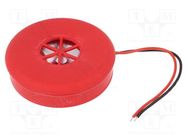 Sound transducer: piezo signaller; 24VDC; Sound level: 100dB MPM