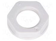 Nut; M12; polyamide; UL94V-2; 17mm; light grey; -20÷100°C; SKINTOP® LAPP