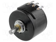 Potentiometer: shaft; single turn; 100Ω; 4W; ±5%; 6mm; Shaft: smooth TELPOD