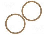 Spacer ring; MDF; 165mm; 2pcs. BASSER