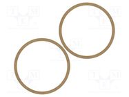 Spacer ring; MDF; 200mm; 2pcs. BASSER