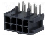 Connector: wire-board; socket; male; Minitek® Pwr 3.0; 3mm; PIN: 8 Amphenol Communications Solutions