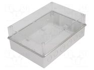 Enclosure: junction box; X: 214mm; Y: 303mm; Z: 123mm; ABS; IP55 ELEKTRO-PLAST NASIELSK