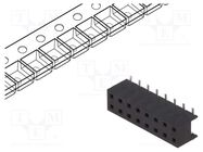 Connector: wire-board; socket; female; PIN: 16; Minitek; Pitch: 2mm AMPHENOL COMMUNICATIONS SOLUTIONS