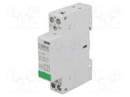 Contactor: 2-pole installation; 32A; 24VAC,24VDC; NC x2 ISKRA