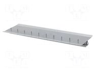 Shelf for measurement accessories; steel; 520x169mm SCHÜTZINGER