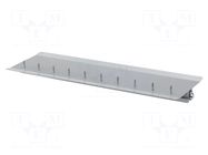 Shelf for measurement accessories; steel; 520x169mm SCHÜTZINGER