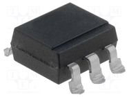 Optotriac; 5.3kV; Uout: 600V; zero voltage crossing driver; Ch: 1 ISOCOM