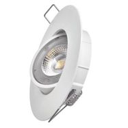 LED Spotlight SIMMI white 5W neutral white, EMOS