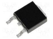 Transistor: N-MOSFET; unipolar; 600V; 0.8A; 45W; TO252 ALPHA & OMEGA SEMICONDUCTOR