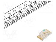 LED; SMD; 1206; yellow; 120÷200mcd; 3.2x1.6x1.1mm; 140°; 20mA; 75mW KINGBRIGHT ELECTRONIC