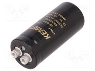 Capacitor: electrolytic; 470uF; 350VDC; Ø36x82mm; Pitch: 12.8mm KEMET