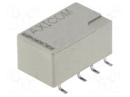 Relay: electromagnetic; DPDT; Ucoil: 12VDC; 2A; 0.5A/125VAC; IM TE Connectivity