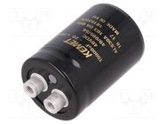 Capacitor: electrolytic; 10mF; 40VDC; Ø36x52mm; Pitch: 12.8mm; ±20% KEMET