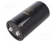 Capacitor: electrolytic; 47mF; 100VDC; Ø77x146mm; Pitch: 31.8mm KEMET