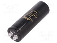 Capacitor: electrolytic; 4.7mF; 100VDC; Ø36x105mm; Pitch: 12.8mm KEMET