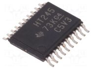 IC: digital; bus transceiver; Ch: 8; SMD; TSSOP20; 4.5÷5.5VDC; HCT TEXAS INSTRUMENTS