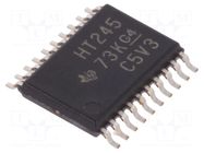 IC: digital; bus transceiver; Ch: 8; SMD; TSSOP20; OUT: 3-state; HCT TEXAS INSTRUMENTS