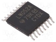 IC: digital; demultiplexer,multiplexer; Ch: 4; SMD; TSSOP16; 74LV 