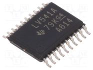 IC: digital; buffer,non-inverting,line driver; Ch: 8; SMD; TSSOP20 TEXAS INSTRUMENTS