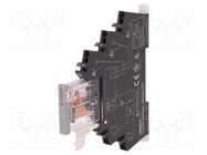 Relay: interface; SPDT; Ucntrl: 24VAC,24VDC; 6A; 6A/250VAC; G2RV-SR OMRON