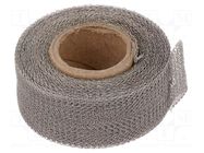 Tape: shielding; W: 25mm; L: 4.6m; Thk: 0.13mm; Tape material: copper PLYMOUTH