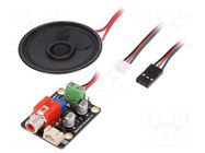 Audio files playing module; analog; 4÷12VDC; IC: LM386; screw DFROBOT
