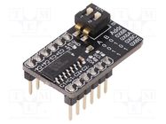 Module: transducer; A/D converter; MCP3432; 2.7÷5.5VDC; Ch: 4 DFROBOT