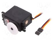 Motor: servo; 4.8÷6VDC; standard; analogue; 41x20x36.5mm; 180°; JR DFROBOT