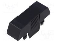 Cover; for enclosures; UL94HB; Series: EH 22,5; ABS; black; 22.5mm PHOENIX CONTACT