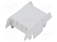 Cover; for enclosures; UL94HB; Series: EH 45; ABS; grey; 45mm PHOENIX CONTACT