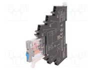 Relay: interface; SPDT; Ucntrl: 24VAC,24VDC; 6A; 6A/250VAC; 100mΩ OMRON