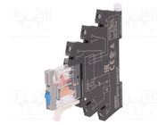 Relay: interface; SPDT; Ucntrl: 24VAC,24VDC; 6A; 6A/250VAC; 100mΩ OMRON