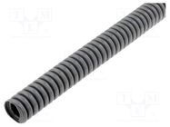 Braid; Size: 12; polyamide; grey; -40÷115°C; SILVYN® RILL; UL94V-0 LAPP