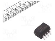 Optocoupler; SMD; Ch: 2; OUT: transistor; Uinsul: 5.3kV; Uce: 80V; SO8 VISHAY