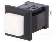 Switch: push-button; Pos: 2; SPST-NO; 0.5A/250VAC; OFF-(ON); 1.5kV MIYAMA