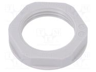 Nut; PG11; polyamide; UL94V-2; 24mm; light grey; -20÷100°C LAPP