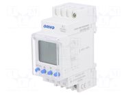 Automation module: programmable time switch; Range: 1min÷7days ORNO