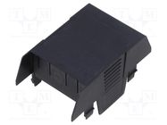 Cover; for enclosures; UL94HB; Series: EH 45; ABS; black; 45mm PHOENIX CONTACT