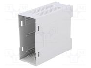 Enclosure: enclosure base; 35mm; ABS; grey; UL94HB; Series: EH 35 PHOENIX CONTACT