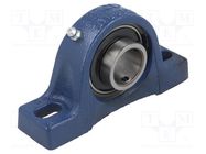 Bearing: bearing unit Y; with plummer block; 25mm; bearing steel SKF