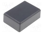 Enclosure: multipurpose; X: 48mm; Y: 68mm; Z: 25mm; ABS; black MASZCZYK